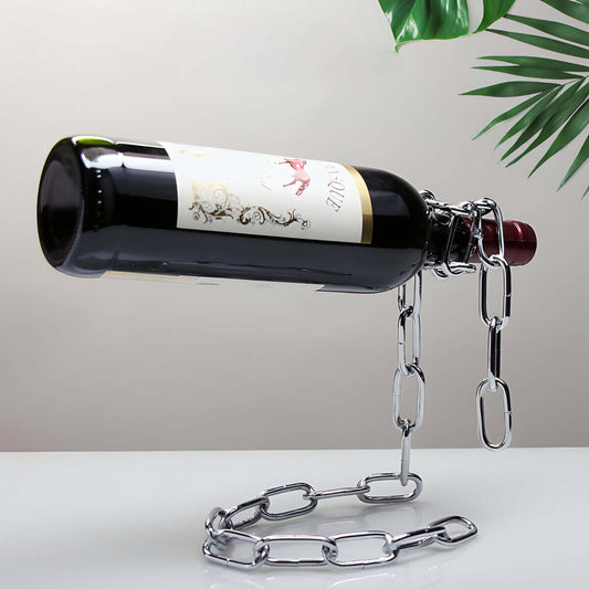 Floating Chain Wine Holder
